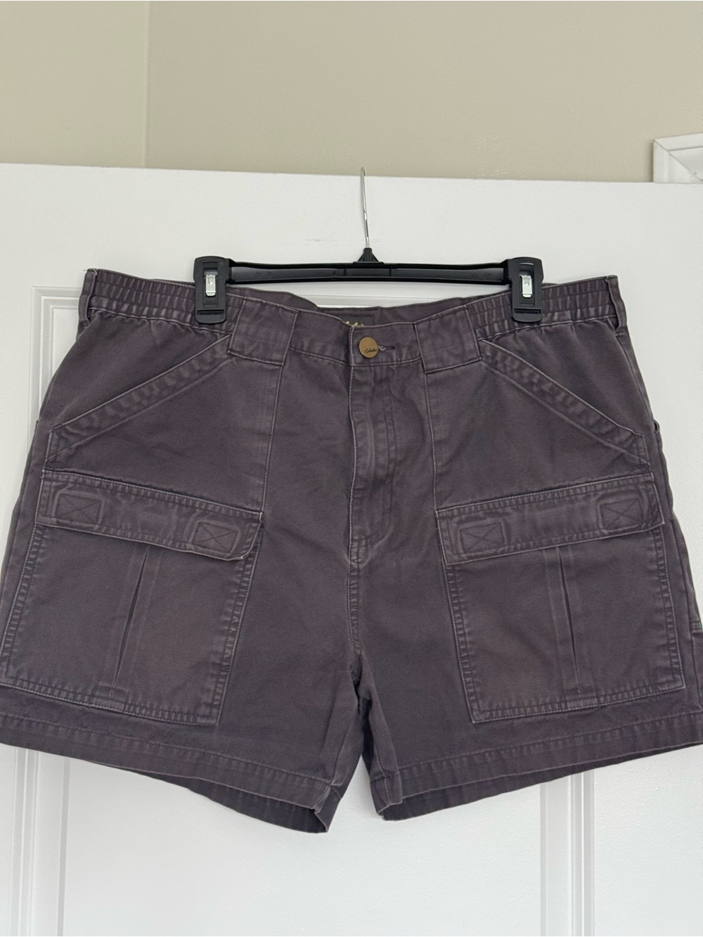 Cabela's Men's Cargo Shorts in Charcoal Brown